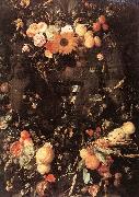 HEEM, Jan Davidsz. de Fruit and Flower Still-life dg China oil painting reproduction